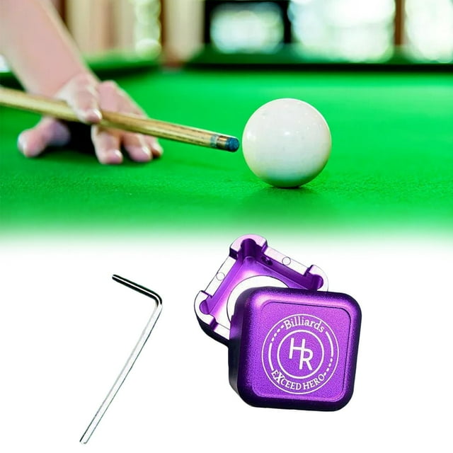 Colaxi Billard Boîte de Rangement Craie Accessoires Poche Mini Boîte de Support de Piscine Craie Titulaire Billard Boîte de Craie pour Billard Cue Sport