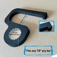 thumbnail image 2 of PinesC 2 PCS Lower Control Arm Prying Tool, Suspension Specialty Bushing Tool, Lower Ball Joint Pry, Control Arm Tool Bushing Removal Tool Designed to Work With a 7/8" Diameter Pry Bar H, 2 of 5