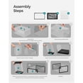 thumbnail image 6 of 18 Stackable Plastic Shoe Organizer,Multifunctional Shoe Box, Shoe Storage Boxes, 6 of 9