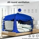 thumbnail image 2 of Carpa para Cama Portátil Porayhut con Privacidad y Oscurecimiento, 2 of 9