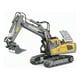 thumbnail image 3 of Juguete Maquina Retro Excavadora Auto Control Remoto Amarillo, 3 of 7