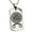 Silver, variant on Stainless Steel Binding Vegvisir Troll Cross Runic Viking Engraved Dog Tag Pendant Necklace