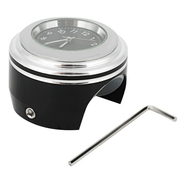 Reloj de cuarzo, modificación de motocicleta, montaje en manillar, reloj de manillar de motocicleta, modificación de motocicleta, calidad superior