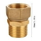 thumbnail image 2 of Wmhnj Conector de codo de cobre de 3 vas con rosca G12 de 4 puntos para instalacin de tuberas de agua a prueba de fugas, 1 pieza, 2 of 4