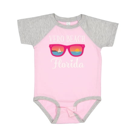 

Inktastic Vero Beach Florida Vacation Trip Gift Baby Girl Bodysuit