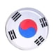 thumbnail image 1 of Botones redondos 32 equipos bandera nacional aficionados al fútbol broche Corea Hugo Pin de broche de la bandera, 1 of 9