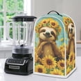 thumbnail image 5 of HELLHERO Sloth Strawberry Pattern Lightweight Food Processor Cover for Kitchen Use Polyester, Machine Washable, There is only one dust cover, 5 of 6
