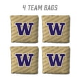 thumbnail image 2 of NCAA Washington Huskies Cornhole Bags - 4PK - Gold, 2 of 5