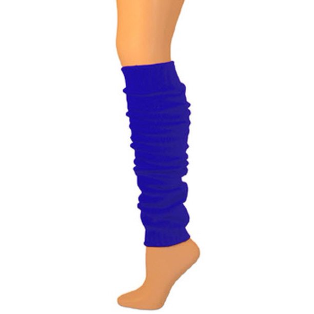 AJ's Leg Warmers, Solid Heavy Weight Royal Blue (23")