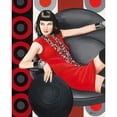 thumbnail image 3 of Bernard, Anne 12x14 Black Modern Framed Museum Art Print Titled - Femme 7, 3 of 5