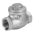 thumbnail image 2 of DN20 Swing Check Valve,  Stainless Steel Swing Check Valve, For Steam Water Oils Nitric Acid, 2 of 8