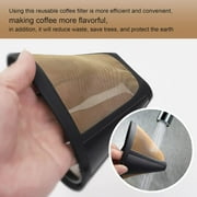 Permanent Coffee Filter, Reusable #4 Cone, Stainless Steel