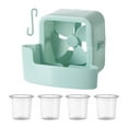 thumbnail image 1 of Ventilador de refrigeración con cubitos de hielo para el verano, fácil de colgar, para el hogar, aire acondicionado, ventilador agitador, enfriamiento Azul, 1 of 8