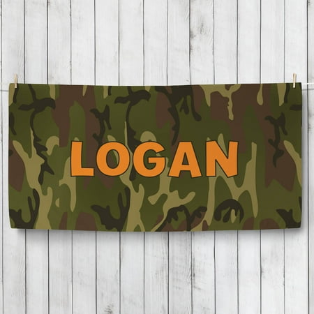 Cameo Towel - Personalized Camo Towel