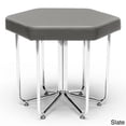 thumbnail image 3 of OFM Hex Series Model 66 Vinyl Hexagon Stool, Leaf with Chrome Frame, 3 of 5