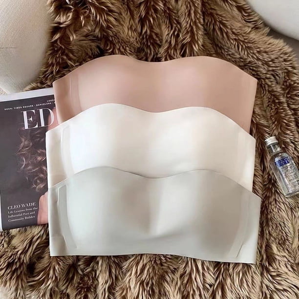 Ropa interior de una pieza con copa fina y sin costuras para mujer, con realce de pecho pequeño, anillos antiflacidez, sujetador cómodo y transpirable