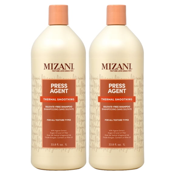 Mizani Press Agent Therma Smoothing Shampoo 33.8oz (Pack of 2)