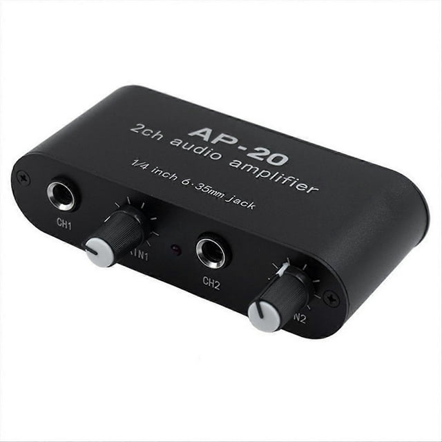Dual Channel Amplifier Amplifier AP-20 for Live Sound Card Speaker