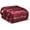 Burgundy, variant on Blanket Strength Courage Super Soft Warm Hugs Blanket, Get Well Gift Blanket Plush Healing Thoughts Positive Energy Love & Hope with Fluffy Comfort (60x 80)