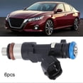 thumbnail image 4 of 6pcs Fuel Injector Set Fit for Nissan Altima/Maxima 0280158005 16600-7Y00A, 4 of 5