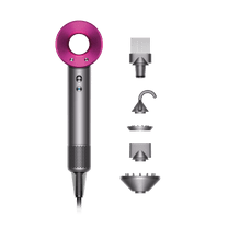 Restored Premium Dyson Supersonic™ Hair Dryer | Iron/Fuchsia (Refurbished)