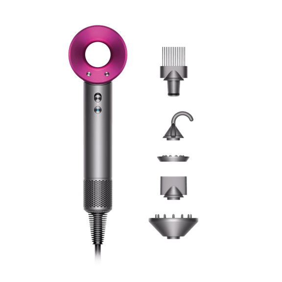 Restored Premium Dyson Supersonic™ Hair Dryer | Iron/Fuchsia (Refurbished)