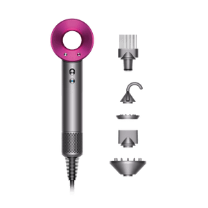 Dyson Supersonic Hair Dryer, Iron/Fuchsia (Restored Premium/Refurbished)