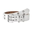 thumbnail image 2 of Fashion Stylish Double Buckle Casual Hollow Out Belt for Everyday Wear Belts for Men Formal Click Comfort Cowboy Belt Mens Belt without Holes Click Belt Leather for Men Big Tall Leather Belt, 2 of 3