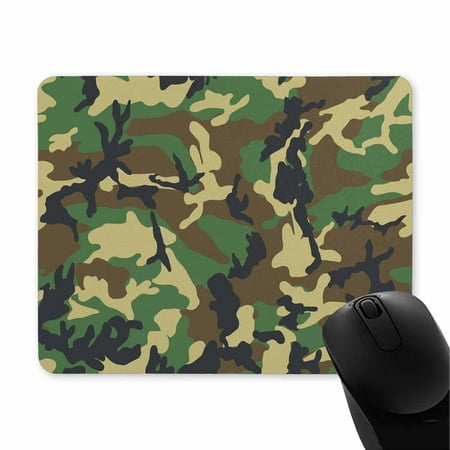 Pop Rectangle Mousepad Seamless Camouflage Wallpaper Mouse Mat Computer Desk Stationery Accessories 9x10 Inch Walmart Canada