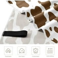 thumbnail image 2 of Dreamtimes Brown Cow Beach Towel,Absorbent Quick Dry Sport Towel Oversized Lightweight Soft Bath Towel for Travel Sports Pool Swimming Bath Camping 30x60in, 2 of 7
