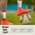 thumbnail image 5 of 4 Pairs Mens Grip Soccer Socks Non Slip Grippy Women Socks for Football Basketball Sports, 5 of 6