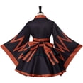 thumbnail image 5 of Women's Orange and Black Tactical Style Outfit Top and Skirt Set Hero Combat Fashion Wear, 5 of 7
