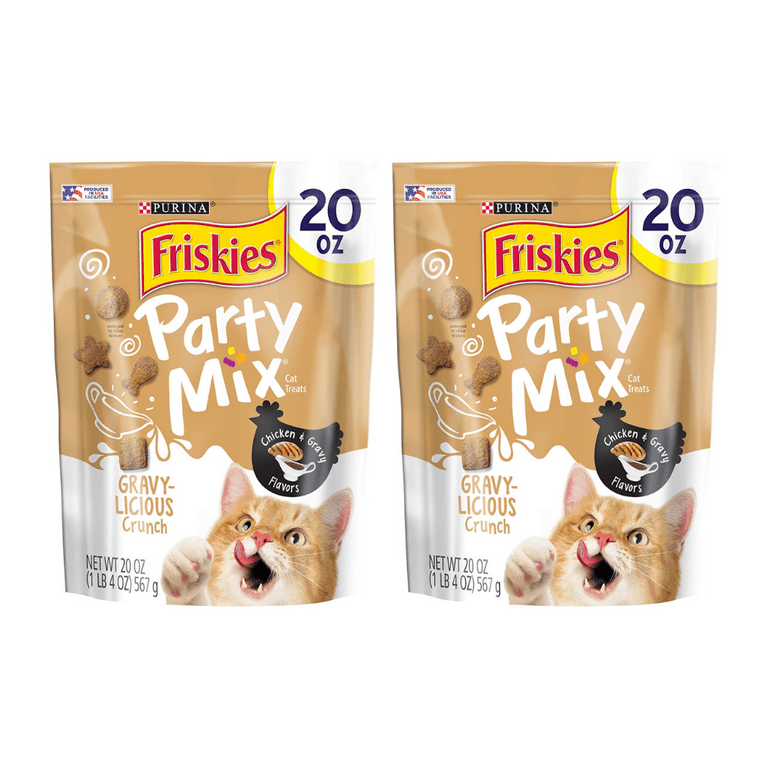 Friskies party top mix gravy licious