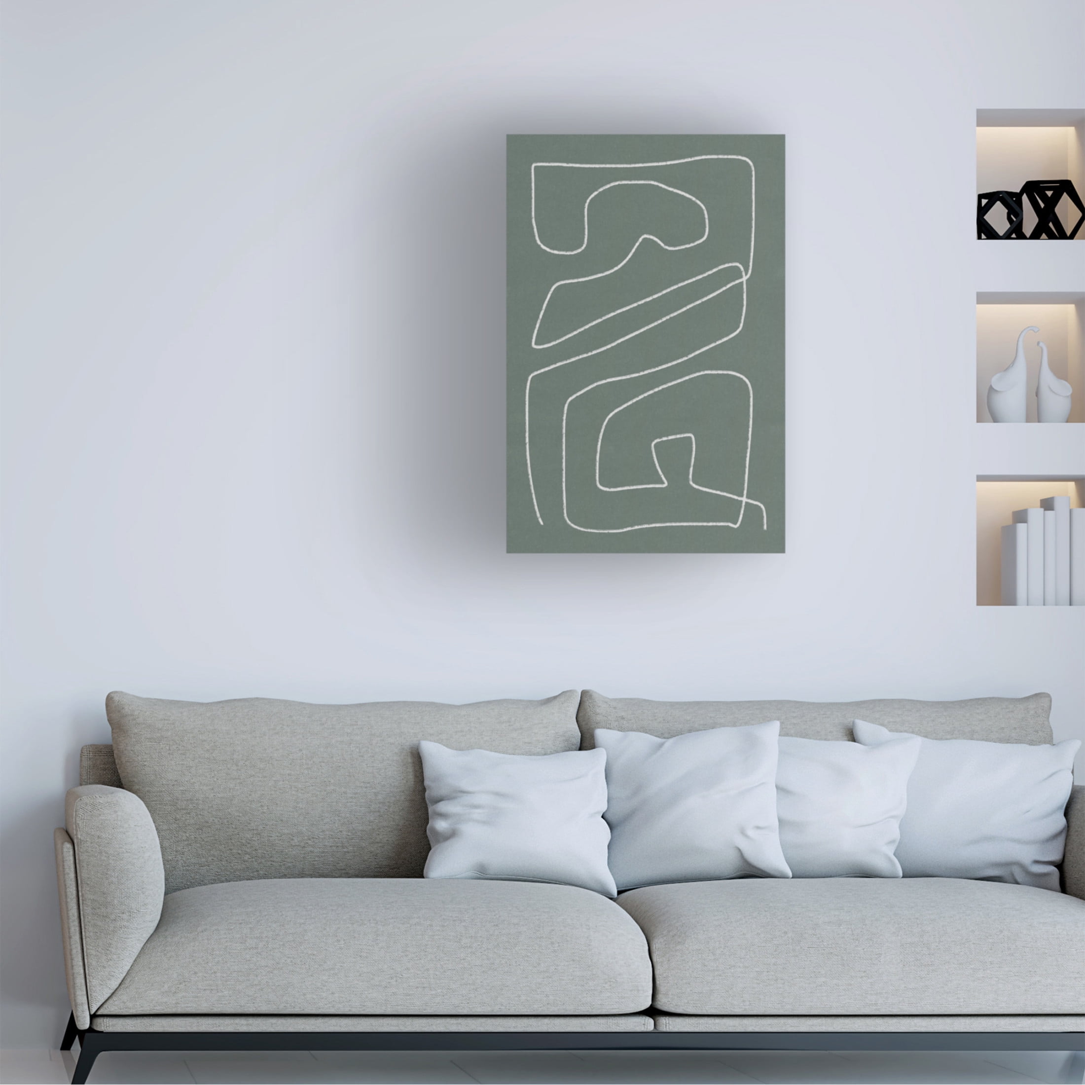Trademark Fine Art Dan Hobday Labyrinth Canvas Wall Art