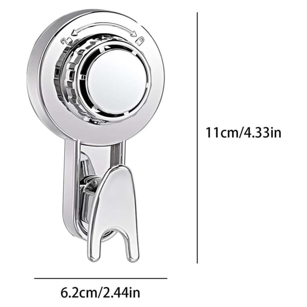 Mini ganchos para colgar, gancho giratorio con ventosa, gancho de pared con ventosa, potente gancho con ventosa de vacío sin taladrar, gancho de pared con ventosa sin taladrar, gancho de ducha