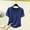 Navy, variant on Lumosvexa Womens Plain T-Shirt for Women Casual Short Sleeved Shirt Tops Fashionable Crew Neck T Shirt White Size L