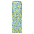 thumbnail image 4 of A Big Bunch of Yellow Rubber Ducks Pajama Pants Comfortable Elastic Waist Pajamas Fashion Sleepwear Bottoms Plus Size Homewear, 4 of 6