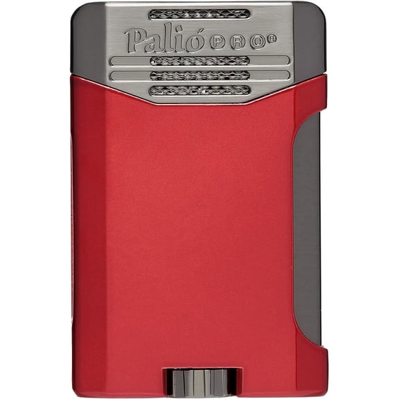 PALIO Pro Line, Antares Doublejet Torch Lighter, Red