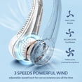 thumbnail image 5 of Ventilador manos libres sin aspas, ventilador personal de refrigeración de 360°, ventilador silencioso portátil para interiores y exteriores, regalos de cumpleaños para hombres, mujeres, mam, 5 of 5
