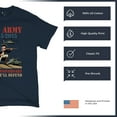 thumbnail image 6 of US Army 250 Anniversary T-shirt Military Veteran DD 214 Patriotic Men's Tee, 6 of 7