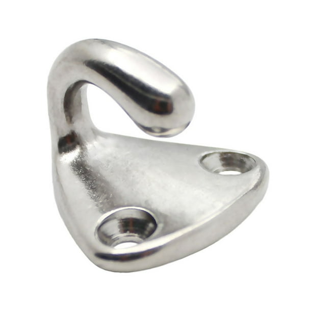 Injueey Colgador de almacenamiento de ropa de acero inoxidable, portátil, preperforado, montado en la pared, anticorrosivo, antioxidante, Almacenamiento y organización del hogar Tipo 2