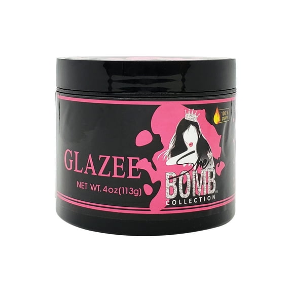 She Is Bomb Glazee Gel 4 oz, Hair Cream, Frizz Control, All Hair Types