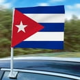 thumbnail image 3 of Cuban Flag for Cars, Trucks, SUVs, and Boats (12x18). For Patriotic Events, Rallys, Sports Events, and Parades. Gift for Patriotic Cubans, Patria y Vida!, 3 of 5