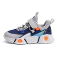 thumbnail image 7 of enyan Kids Sneakers Boys Running Shoes Lightweight Sport Girls' Athletic Shoes (Toddler/Little Kid/Big Kid) Grey,3, 7 of 7