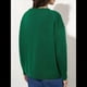 thumbnail image 5 of Suéteres Ligeros, Suaves y de Cuello Redondo para Mujer, Lisos, para Otoño e Invierno Verde Oscuro M, 5 of 6