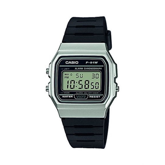 F-91WM-7A unisex quartz wristwatch