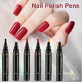 thumbnail image 4 of Nail Gel Pen Set,6 Colors per Set, 3 in 1 Nail Polish Pens Quick Dry, 4 of 5