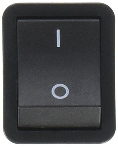 ProTeam 106066 Switch, Black Rocker 4 Terminals Provac