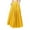 Yellow, variant on USSUMA Skirts for Women Trendy Summer Midi Skirt Solid Color High Waist Pleated Mid-Calf Skirt Leather Vintage Skirt Fashion Skirts Bachelor Party My Order Black Skirt for Women Pu L