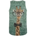 thumbnail image 2 of Giraffe Geek Math Formulas All Over Mens Tank Top Multi X-LG, 2 of 2